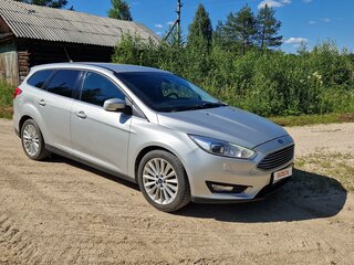 2017 Ford Focus III Рестайлинг, серебристый, 1230000 рублей, вид 3
