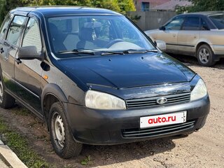 2010 Lada (ВАЗ) Kalina I, чёрный, 220000 рублей, вид 3