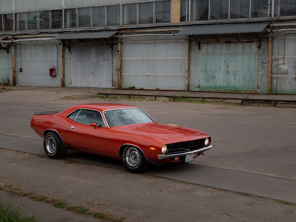 1972 Plymouth Barracuda, оранжевый - вид 12