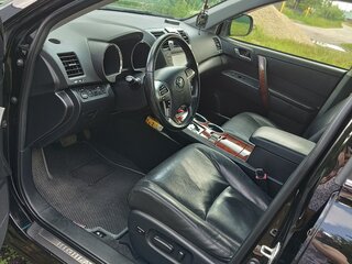 2013 Toyota Highlander II (XU40) Рестайлинг, чёрный, 2200000 рублей, вид 5