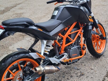2014 KTM 390 Duke, чёрный, 370000 рублей, вид 4