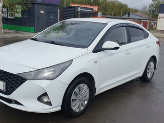 2020 Hyundai Solaris II Рестайлинг, белый, 1350000 рублей, вид 1