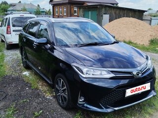 2019 Toyota Corolla Fielder XI (E160, E170) Рестайлинг 2, синий, 1600000 рублей, вид 3
