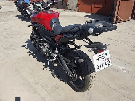 2015 Yamaha MT-09 Tracer (FJ-09), красный, 750000 рублей, вид 2