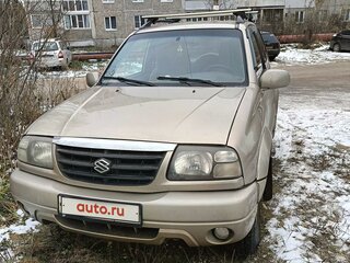 2002 Suzuki Grand Vitara I Рестайлинг, бежевый, 400000 рублей, вид 1