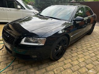 2005 Audi A8 II (D3) Рестайлинг, чёрный, 1300000 рублей, вид 3