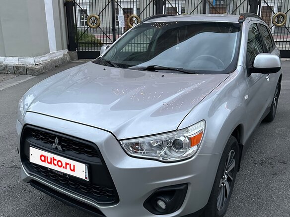 2013 Mitsubishi ASX I Рестайлинг, серый, 1050000 рублей
