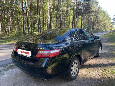 2010 Toyota Camry VI (XV40) Рестайлинг, чёрный, 1070000 рублей, вид 4