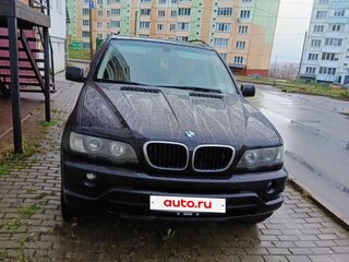 2001 BMW X5 3.0i I (E53), чёрный, 770000 рублей, вид 2