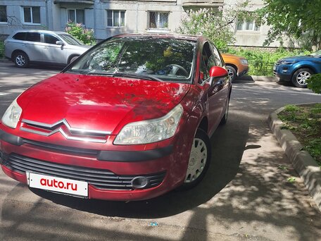 2008 Citroen C4 I, красный, 310000 рублей, вид 2
