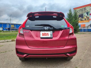 2018 Honda Fit III Рестайлинг, красный, 1240000 рублей, вид 4