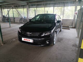 2011 Toyota Corolla X (E140, E150) Рестайлинг, чёрный, 1000000 рублей, вид 1