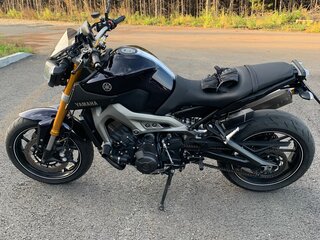 2014 Yamaha MT-09 (FZ-09), фиолетовый, 770000 рублей, вид 2