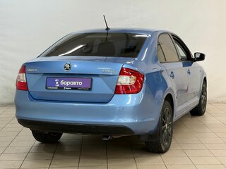 2016 Skoda Rapid I, синий, 1069000 рублей, вид 4