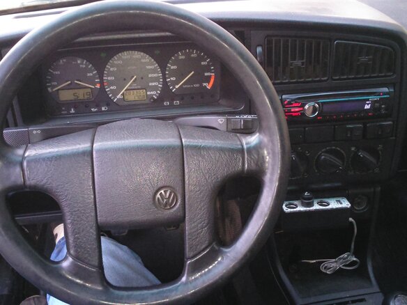 1991 Volkswagen Passat B3, чёрный - вид 5