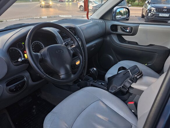 2008 Hyundai Santa Fe Classic Classic, синий, 760745 рублей - вид 6