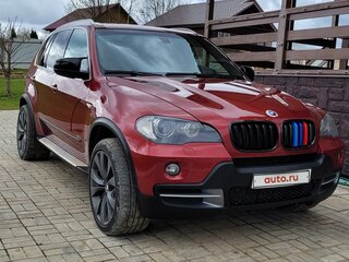 2008 BMW X5 30d II (E70), красный, 3000000 рублей, вид 2