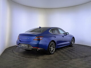 2022 Genesis G70 I Рестайлинг, синий, 3100000 рублей, вид 5