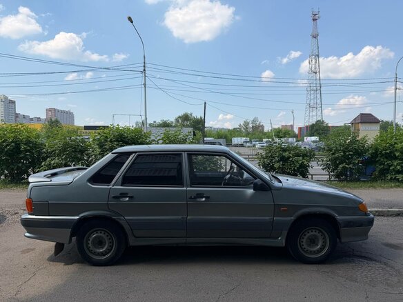 2007 Lada (ВАЗ) 2115, серый, 179000 рублей - вид 8