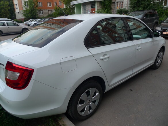 2016 Skoda Rapid I, белый - вид 24