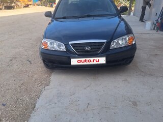 2008 Hyundai Elantra ТагАЗ III (XD2) Рестайлинг, синий, 310000 рублей, вид 1