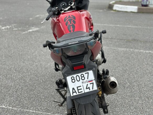 2008 Honda CBF 600, красный, 550000 рублей - вид 6