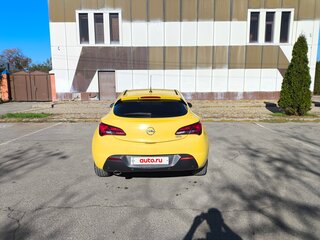2012 Opel Astra GTC J Рестайлинг, жёлтый, 600000 рублей, вид 3