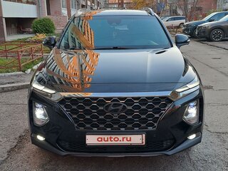 2019 Hyundai Santa Fe IV, чёрный, 3900000 рублей, вид 2