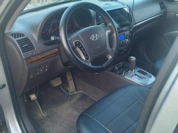 2010 Hyundai Santa Fe II Рестайлинг, серый, 1750000 рублей - вид 6