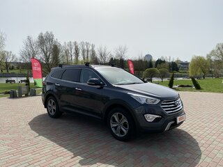2014 Hyundai Santa Fe Grand III, синий, 1799999 рублей, вид 3