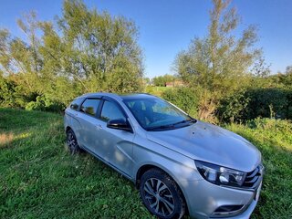 2021 Lada (ВАЗ) Vesta SW I, серебристый, 1380000 рублей, вид 1