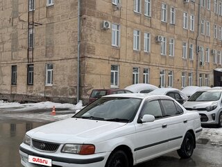 2001 Nissan Sunny B15, белый, 370000 рублей, вид 2