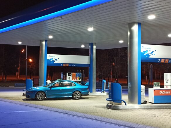 1997 Mitsubishi Galant VR-4 VIII, синий - вид 10