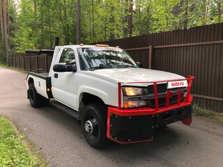 2003 Chevrolet Silverado I (GMT800) Рестайлинг, белый, 5500000 рублей, вид 1