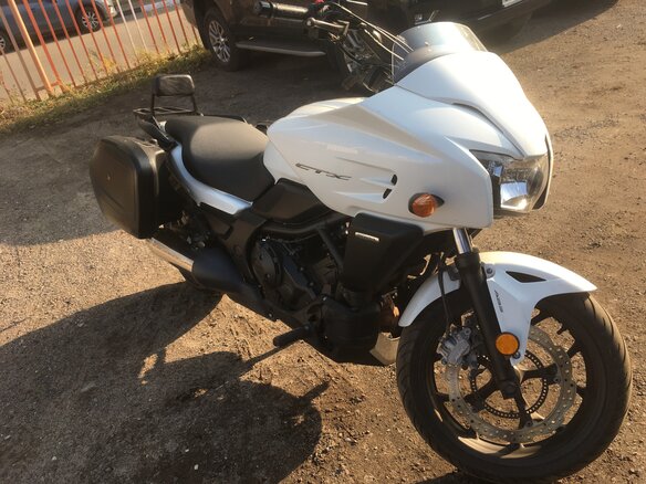 2014 Honda CTX 700, белый - вид 4