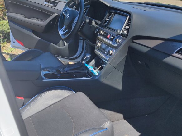 2019 Hyundai Sonata VII (LF) Рестайлинг, белый, 2300000 рублей - вид 5