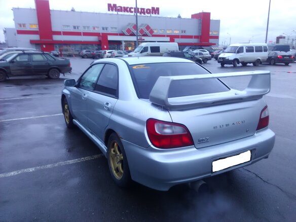 2001 Subaru Impreza WRX II, серебристый - вид 1