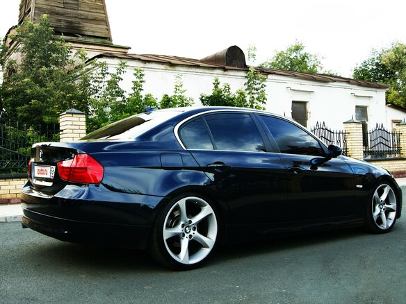 2006 BMW 3 серии 325xi V (E90/E91/E92/E93), синий, 1200000 рублей - вид 1