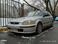 1998 Honda Civic VI, серебристый