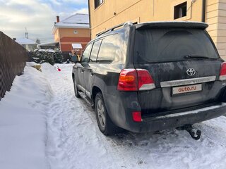 2009 Toyota Land Cruiser 200 Series, чёрный, 3450000 рублей, вид 4