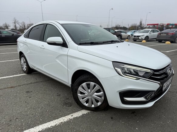 2023 Lada (ВАЗ) Vesta I Рестайлинг (NG), белый, 1350000 рублей - вид 4