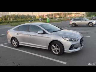 2019 Hyundai Sonata VII (LF) Рестайлинг, серебристый, 2100000 рублей, вид 2