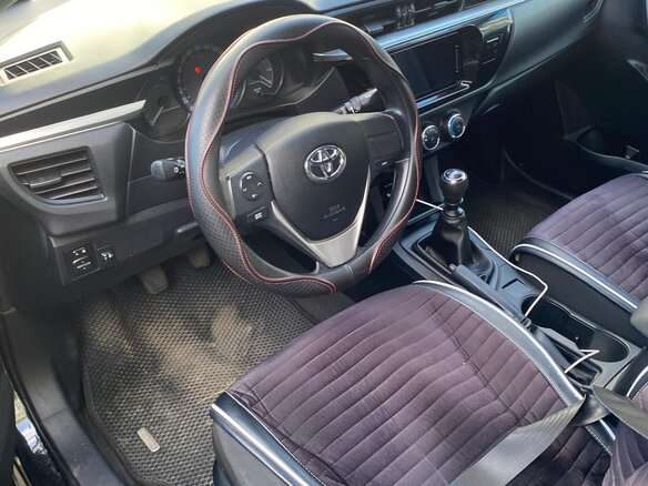 2013 Toyota Corolla XI (E160, E170, E180), чёрный, 1199000 рублей - вид 5