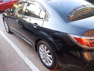 2009 Mazda 6 II (GH) Рестайлинг, чёрный, 890000 рублей, вид 4