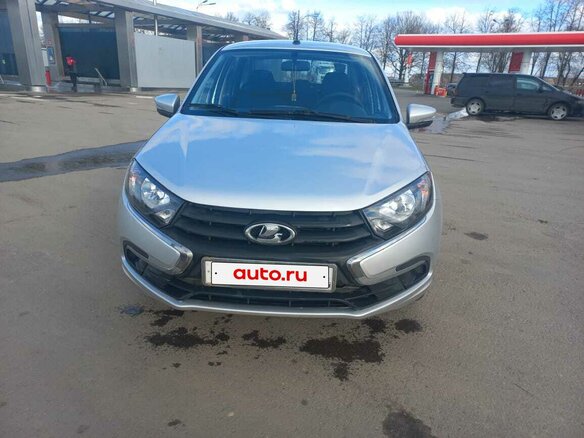 2024 Lada (ВАЗ) Granta I Рестайлинг, серебристый, 880000 рублей - вид 3