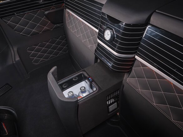2023 Mercedes-Benz V-Класс 300 d экстра длинный III (W447) Рестайлинг, чёрный - вид 10