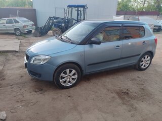 2008 Skoda Fabia II, голубой, 360000 рублей, вид 4