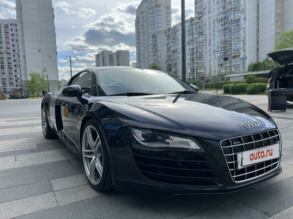 2008 Audi R8 V8 I (Typ 42), чёрный - вид 4
