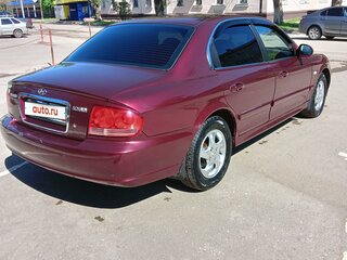 2007 Hyundai Sonata ТагАЗ IV (EF) Рестайлинг, красный, 470000 рублей, вид 4