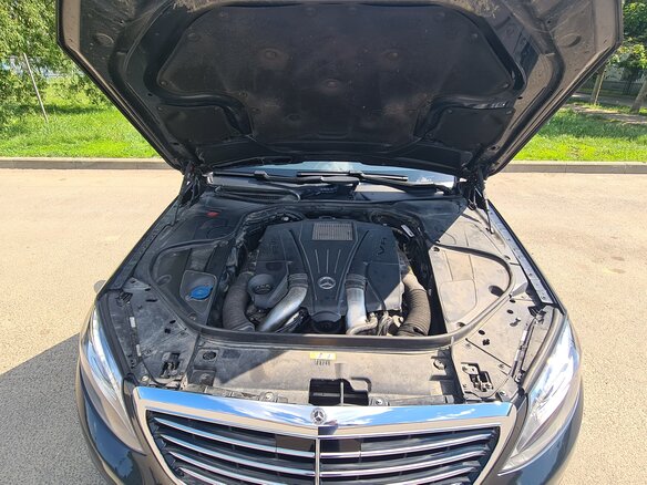 2013 Mercedes-Benz S-Класс 500 Long VI (W222, C217), чёрный, 2800000 рублей - вид 11
